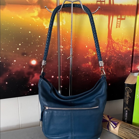 Brighton Leather Bucket Bag - Picture 2 of 12